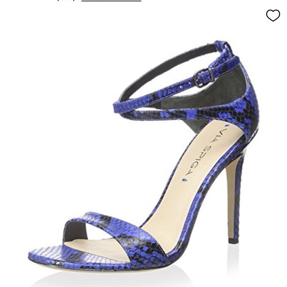 Via Spiga cobalt blue strappy heels size 8.5 - Picture 2 of 11